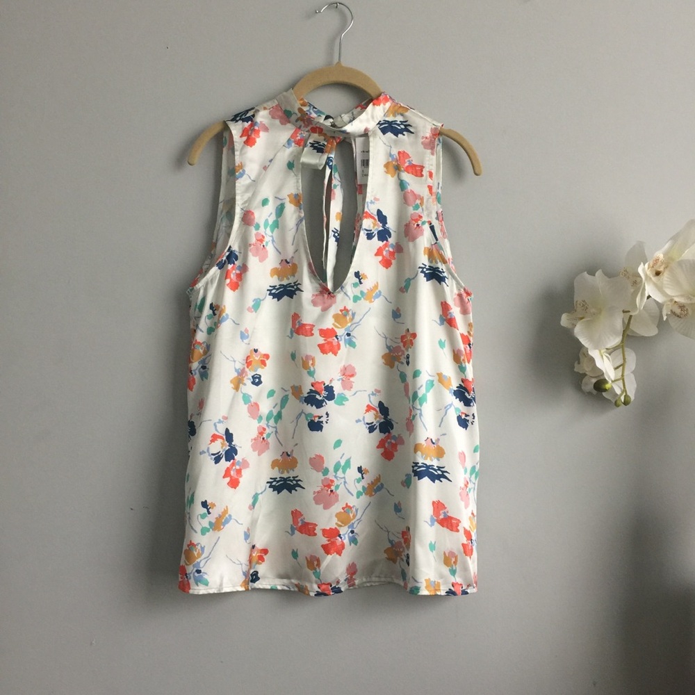 SOLD! 💌💌$138 NEW Tularosa Evie Floral Choker Top - Picture 5 of 8